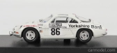 Trofeu Renault Alpine A110 N 86 Rally Rac Lombard 1972 J.robinson - D.rodgers 1:43 Bílá