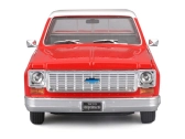 Maisto Chevrolet C10 Cheyenne Super 1:18 1974 červená a biela