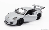 Welly Porsche 911 991 Gt3 Rs Coupe 2014 1:34 Strieborná
