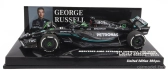 Minichamps Mercedes gp F1 W14 Team Mercedes-amg Petronas Formula One N 63 7th Bahrain Gp 2023 George Russel 1:43 Matt Black