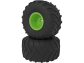 Arrma bike dBoots Chevron MT, zelený disk (2)