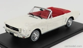 Edicola Ford usa Mustang Cabriolet Open 1965 1:24 Biela