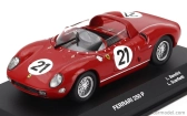 Edicola Ferrari 250p Spider 3.0l V12 Team Ferrari Spa Sefac N 21 Winner 24h Le Mans 1963 Ludovico Scarfiotti - Lorenzo Bandini 1:43 Red