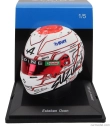 Spark-model Bell helmet F1  Casco Helmet Renault A523 Team Bwt Alpine N 31 Japan Gp 2023 Esteban Ocon 1:5 Bílá