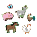 Mudpuppy Podlahové puzzle Farm Friends 25 dielikov