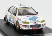 Trofeu Subaru Impreza N 10 Rally Montecarlo 1997 O.burri - C.hofmann 1:43 Bílá