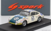 Spark-model Porsche 911s Coupe 1991cc S6 Team M.martin N 63 24h Le Mans 1969 Rene Mazzia - Pierre Mauroy 1:43 Bílá Zelená