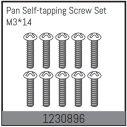 1230896 - M3*14 Pan self-tapping Screw Set (10)