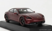Minichamps Porsche Taycan Turbo S Cross 2020 1:43 Red Met