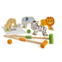 Bigjigs Toys Dřevěný kroket Džungle