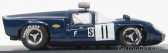 Najlepší model Lola T70 Coupe N 11 Sebring 1968 De Udy - Dibley 1:43 Blue