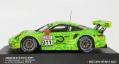 Ixo-models Porsche 911 991-2 Gt3 R Team Manthey Racing N 911 1:43, zelená