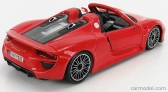 Bburago Plus Porsche 918 Spyder 1:24 červená