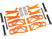 Traxxas súprava závesu kolies oranžová (pre WideMaxx)