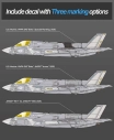 Model Kit letadlo 12592 - USMC F-35B LIGHTNING II VMFA-242 "B (1:72)