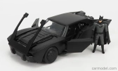 Jada Batman Batmobil s figúrkou 2022 - The Batman Movie 1:24 Matt Black