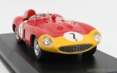 Umelecký model Ferrari 857s Ch.0578 N 7 5. 1000km Paríž-monthlery 1956 De Pordago - Hill 1:43 Červená