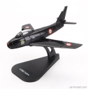 Vojenské lietadlo Italeri North American F-86e Sabre 1961 1:100 čierne
