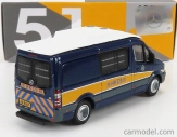 Drobné hračky Mercedes Benz Sprinter Van Transporter Hkcs Police 2018 1:76 Modrá žltá biela