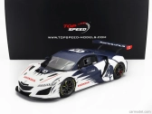 Truescale Honda Nsx Gt3 Evo Team Alpha Tauri N 0 Red Bull Formula Nurburgring 2023 Yuki Tsunoda 1:18 bielo modrá