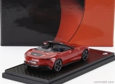 Bbr-models Ferrari Roma Spider Open 2020 - čierne disky 1:43 Rosso Corsa 322 - červená