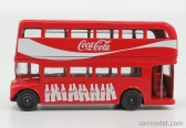 Corgi Routemaster Rml 2757 Autobus London Coca-cola 1956 1:64 Červená Bílá