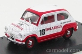 Brumm Fiat 600d - Amaro 18 Isolabella 1960 1:43 Bielo-červená