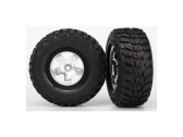 Traxxas kolo 2.2/3.0", disk SCT saténový-černý, pneu Kumho (2)