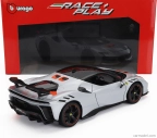 Bburago Ferrari Sf90xx Stradale 2024 1:18 Bianco Artico - Bílá Met Oranžová Černá