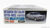 Hasegawa Mitsubishi Colt Galant Gto-mii 1970 1:24 /