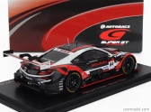 Spark-model Honda Nsx-gt Team Modulo Nakajima Racing N 64 Gt500 Trieda Super Gt 2020 Takuya Izawa - Hiroki Otsu 1:43 Čierna biela červená