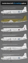 Model Kit letadlo 12652 - USAF C-54 SKYMASTER (1:144)
