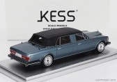 Kess-model Rolls royce Silver Spur Landaulette Semicovertible Closed 1987 1:43 Blue Met Black