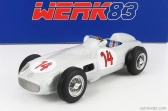 Werk83 Mercedes benz F1  W196 N 14 2nd Belgium Gp 1955 Stirling Moss 1:18 Silver