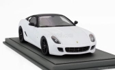 Bbr-models Ferrari 599 Gtb Fiorano 2007 - F1 Gear Box - Cambio F1 - Con Vetrina - With Showcase 1:18 Bianco Opaco - Matná Bílá Černá