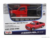 Maisto Chevrolet 454 Ss Pick-up 1993 1:24 Red