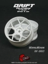 DS Racing Drift Feathery 5Y Spoke disky ( White Matt) 2 ks