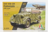 Italeri Fiat 508c 1100 Cabriolet Coloniale Military 1939 1:35 /