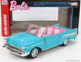 Autoworld Chevrolet Bel Air Cabriolet Open 1957 1:18 Aqua Blue