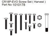 HBP240320 - (1010178) Screw Set Harvest - EVO 1:18