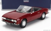 Norev Peugeot 504 Cabriolet 1969 1:18 Červená