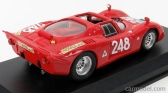 Best-model Alfa romeo 33.2 N 248 Targa Florio 1969 Pinto - Alberti 1:43 Red