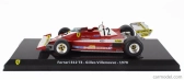Edicola Ferrari F1 312 T3 N 12 Sezóna 1978 Gilles Villeneuve - Con Vetrina - S vitrínou 1:24 červená biela