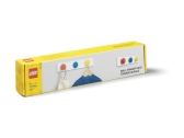 Nástenný vešiak LEGO – svetloružová, tmavoružová, fialová