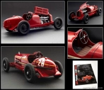 Italeri Alfa romeo F1 8c 2300 Monza N 28 Winner Monaco Gp 1932 Tazio Nuvolari 1:12 červená