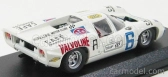 Najlepší model Lola T70 N 6 Taruma 1971 A.c. Avallone 1:43 Biela modrá