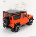 Lcd-model Land rover Defender 90 Works V8 70th Edition 2018 1:18 Orange
