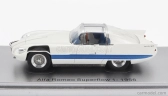 Kess-model Alfa romeo 6c 3000 Superflow I Pininfarina 1956 1:43 White Blue