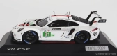 Spark-model Porsche 911 991-2 4.2l Team Porsche Gt N 91 Winner Lmgte Pro Class 24h Le Mans 2022 Gianmaria Bruni - Richard Lietz - Frederic Makowiecki 1:43 Biela Sivá Červená