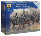 Zvezda figurky Russian Dragoons (1:72)